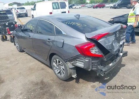 2018 Honda Civic Ex из США, поврежденный, VIN 2HGFC2F75JH568373